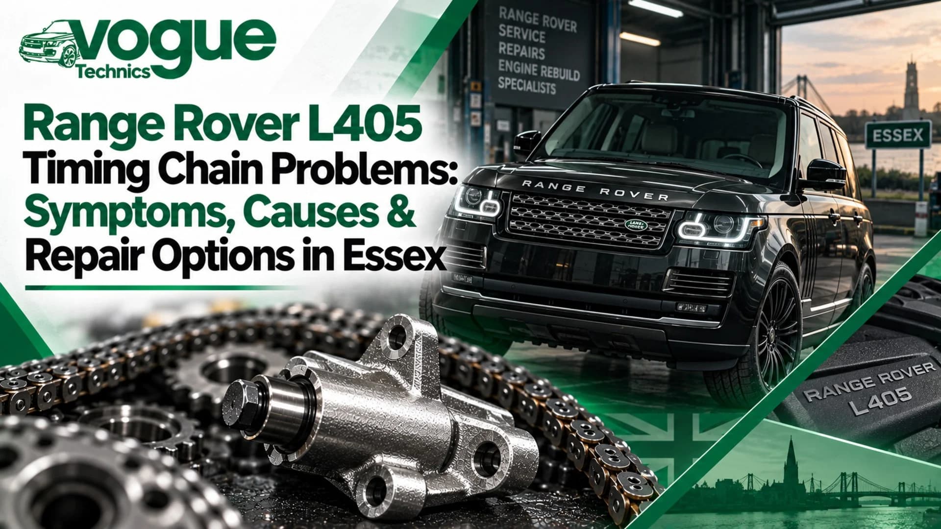 Range Rover L405 Timing Chain Problems: Symptoms, Causes & Repair Options in Essex