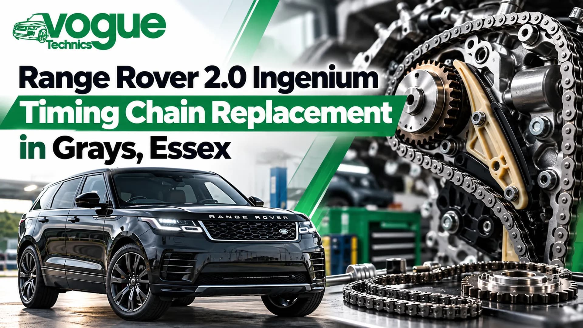 Range Rover 2.0 Ingenium Timing Chain Replacement in Grays, Essex