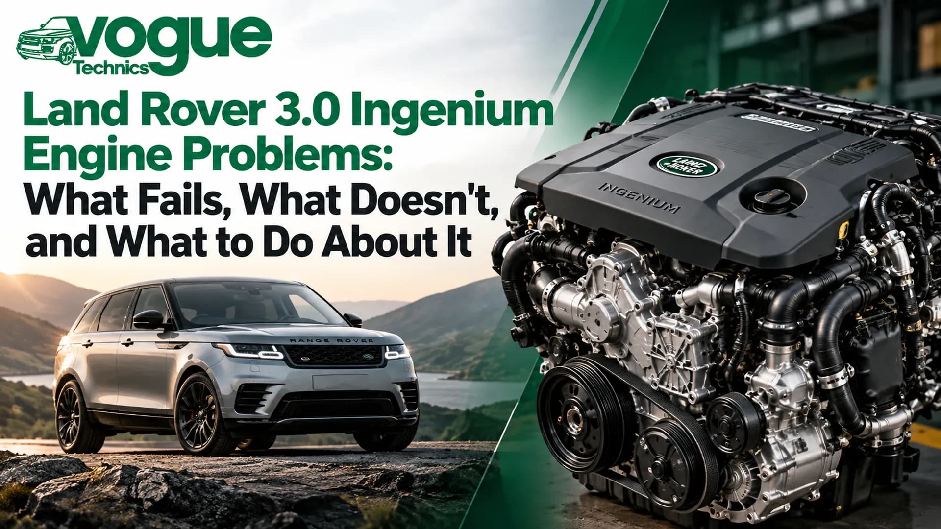 Land Rover 3.0 Ingenium Engine Problems: What Fails, What Doesn't, and What to Do About It