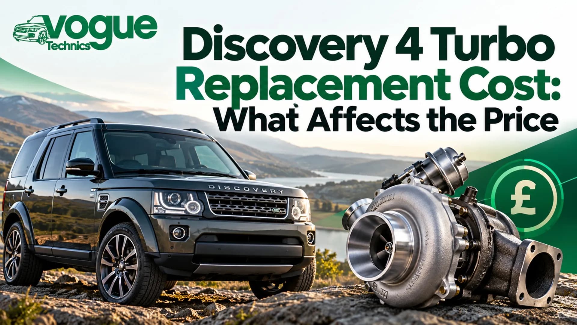 Discovery 4 Turbo Replacement Cost: What Affects the Price