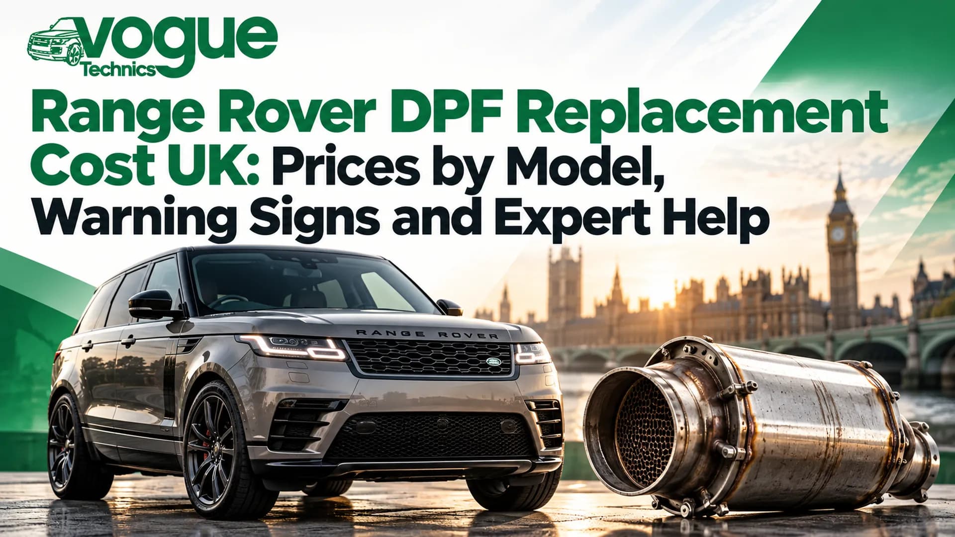 Range Rover DPF Replacement Cost UK: What Affects the Price, Warning Signs and Expert Help in Grays, Essex