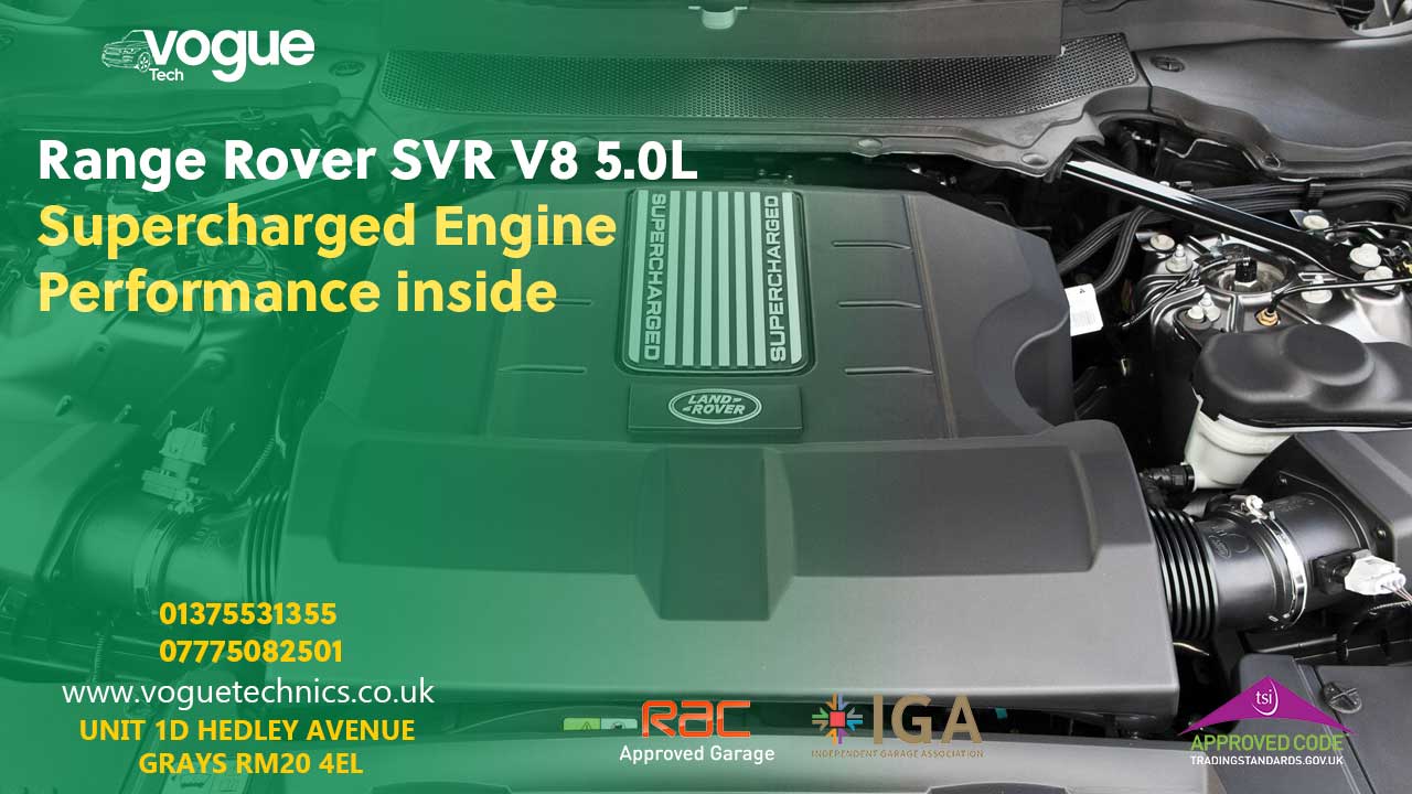 Range Rover SVR's V8 5.0L Supercharged Engine: Specs and Performance Insights
