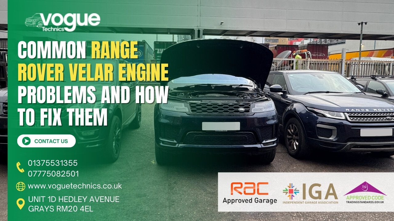 Common Range Rover Velar Engine Problems and How to Fix Them
