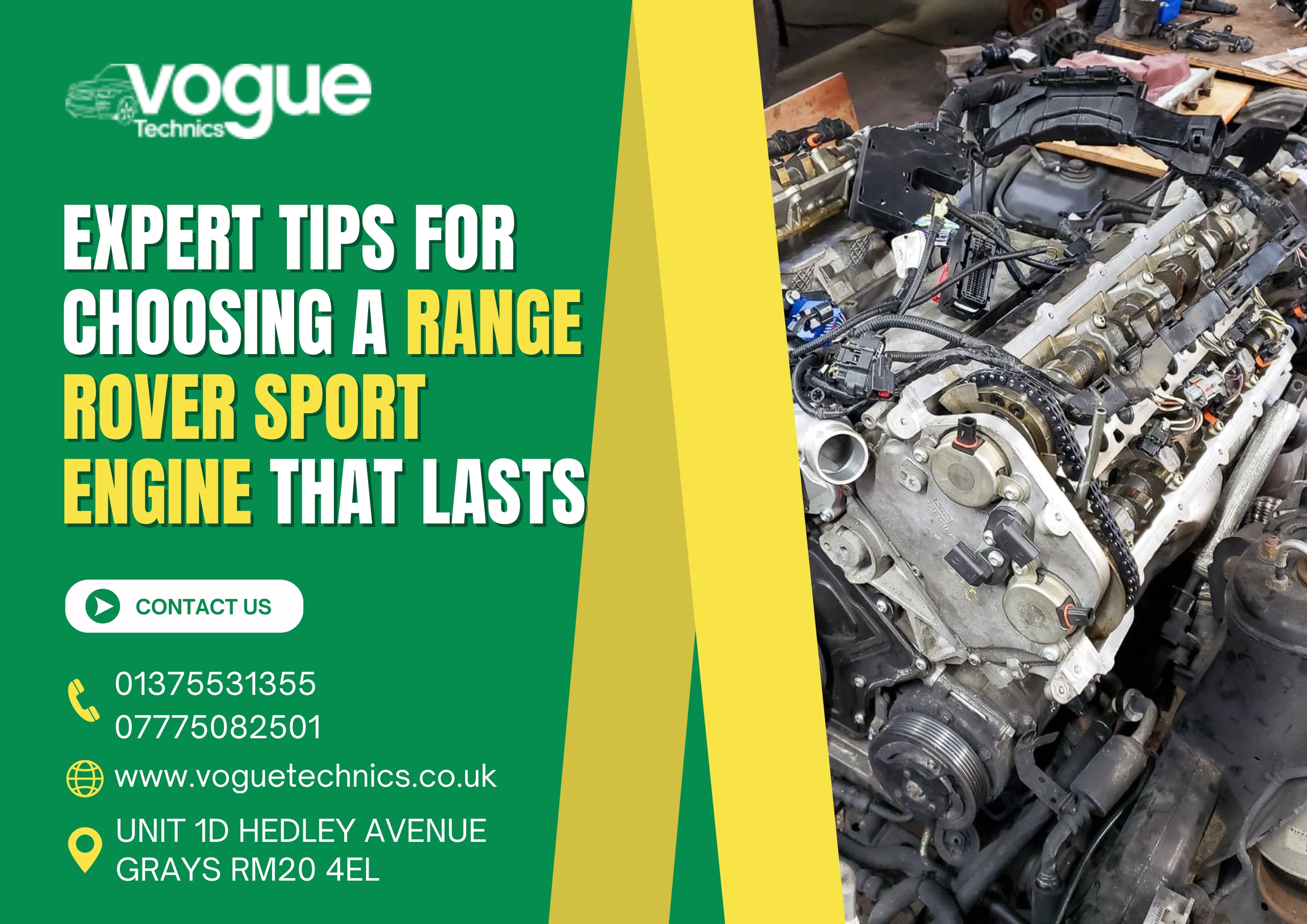 Expert Tips for Choosing a Range Rover Sport Engine That Lasts