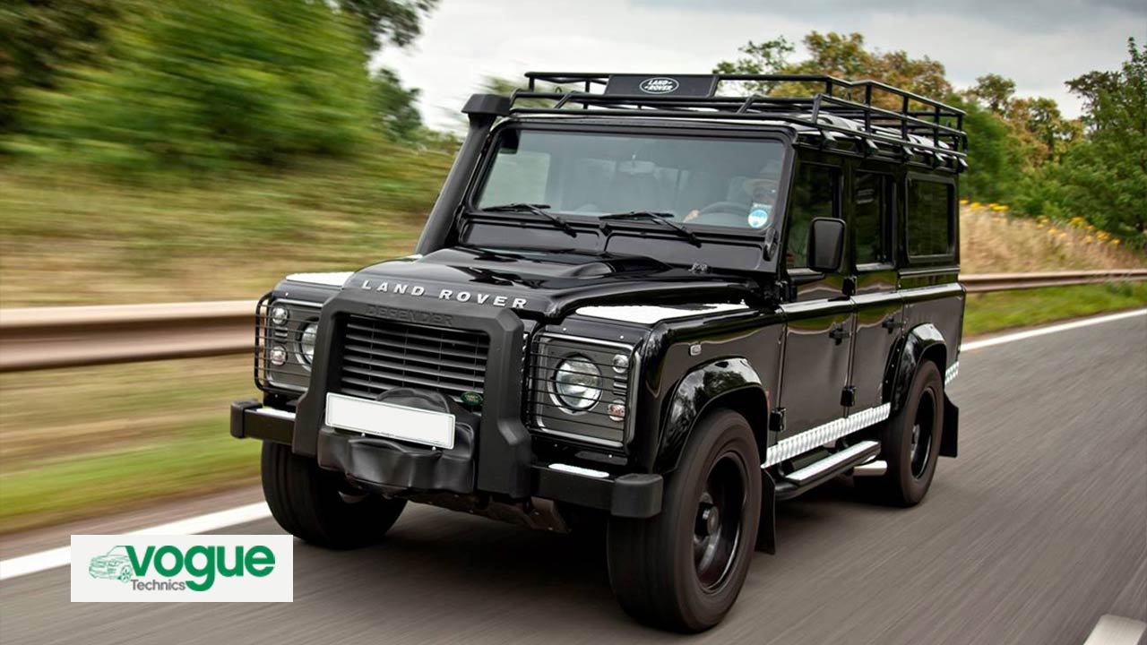 What are the innovations in 3.0-litre six-cylinder engine of the Land Rover Defender?